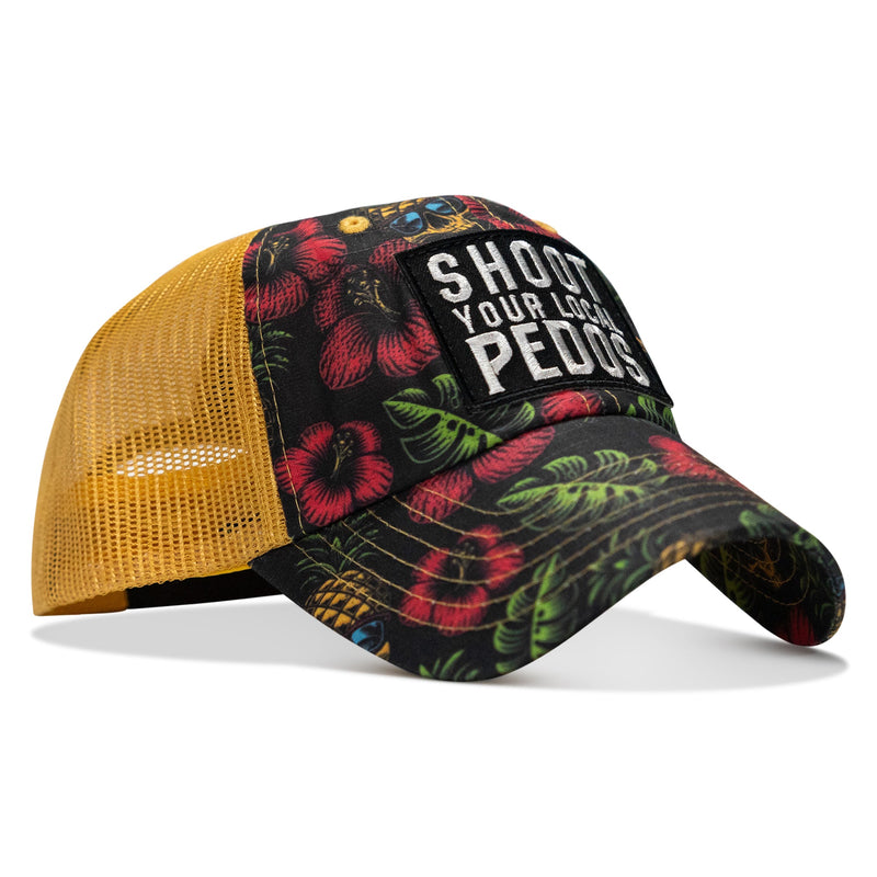 Load image into Gallery viewer, Shoot Your Local Pedos Patch Tactical Ripstop Mesh Snapback Hat