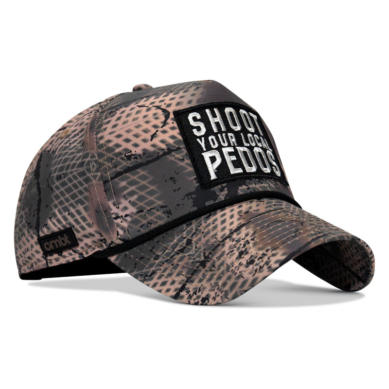 Load image into Gallery viewer, Shoot Your Local Pedos Patch Weekender Waterproof Snapback