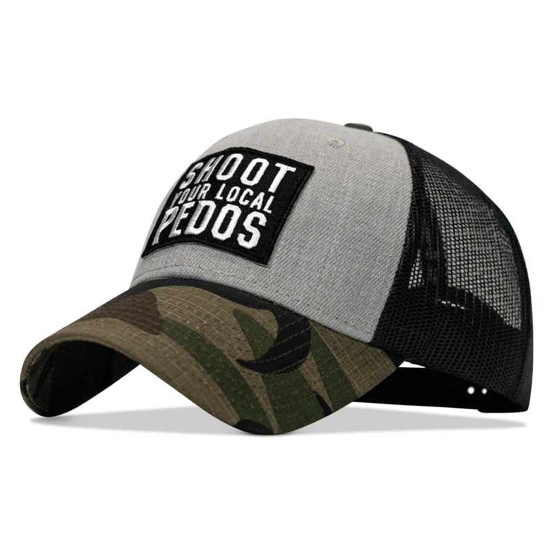 Load image into Gallery viewer, Shoot Your Local Pedos Patch Original Ripstop Snapback Hat