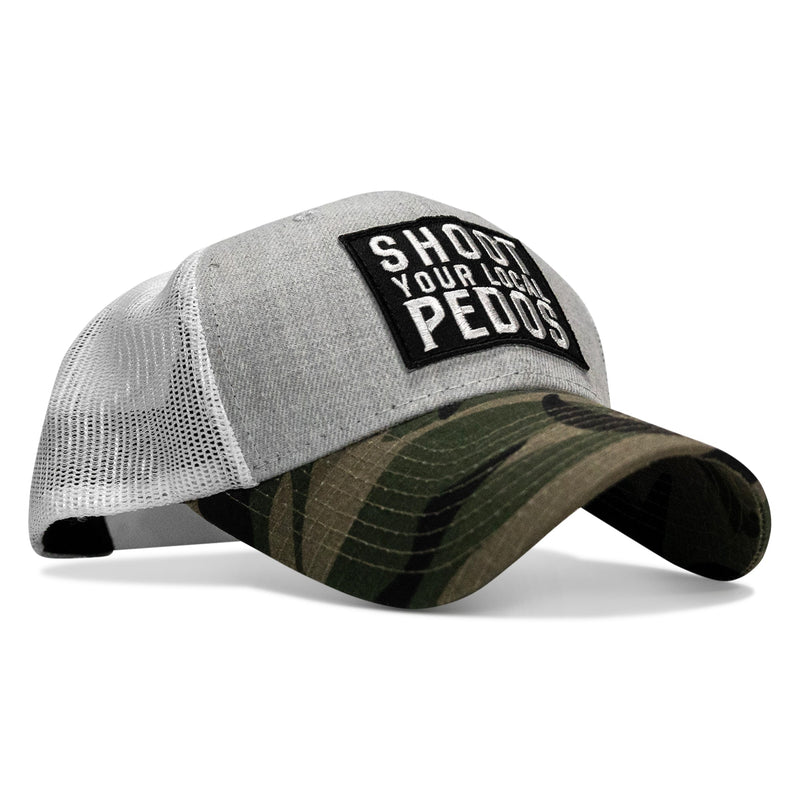 Load image into Gallery viewer, Shoot Your Local Pedos Patch Snapback