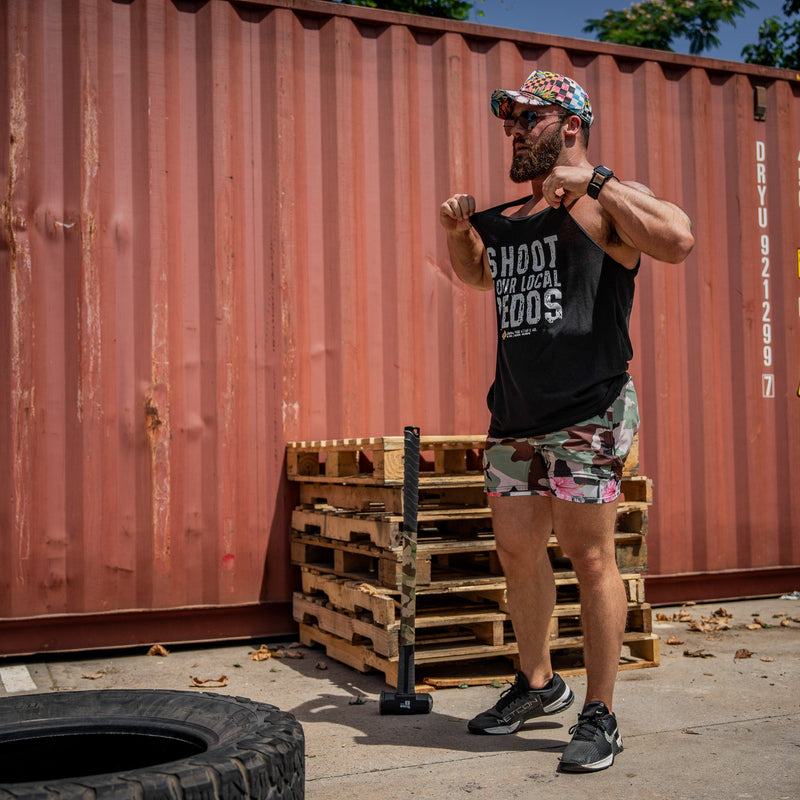 Load image into Gallery viewer, Shoot Your Local Pedo Men's Tank Top