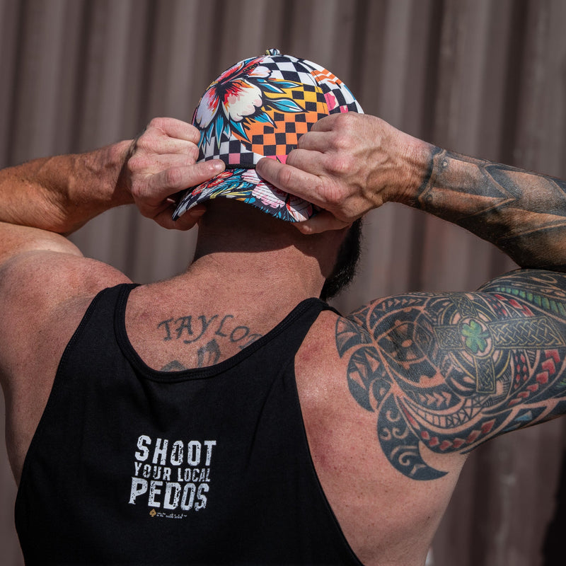 Load image into Gallery viewer, Shoot Your Local Pedo Men's Tank Top
