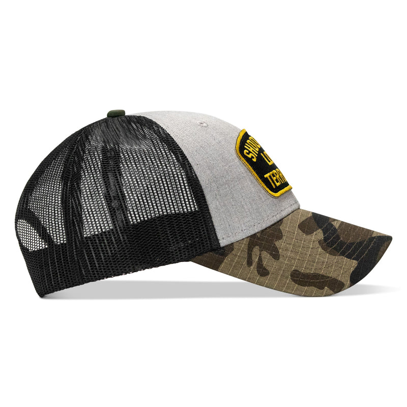 Load image into Gallery viewer, Shoot Your Local Terrorists Patch Snapback Hat