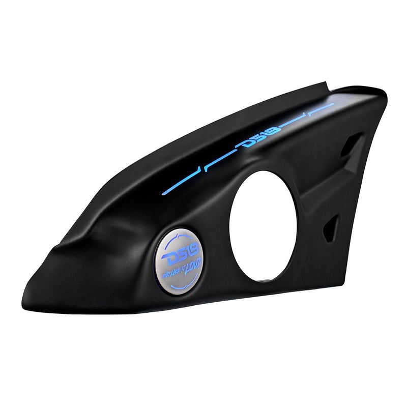 Load image into Gallery viewer, Polaris Slingshot Arm Rest Empty Enclosure With Digital Led Lights fits 2 x 6.5" Speakers | 2015 - Current