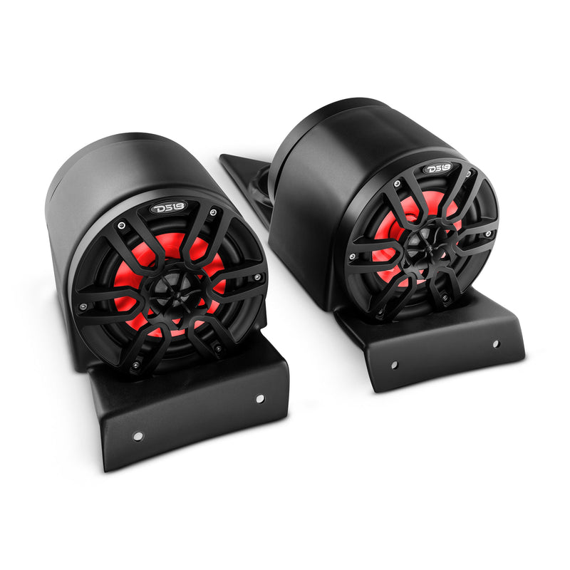 Load image into Gallery viewer, Polaris Slingshot Headrest 4 x 6.5" Enclosure With 4 x NXL-6/BK | 2015 - Current