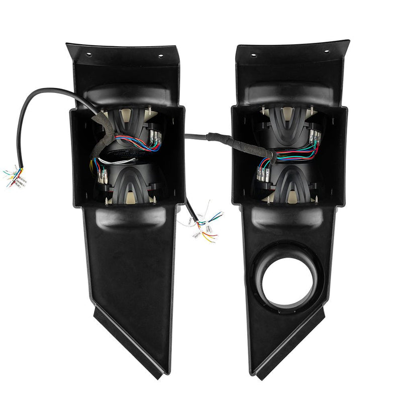 Load image into Gallery viewer, Polaris Slingshot Headrest 4 x 6.5" Enclosure With 4 x NXL-6/BK | 2015 - Current