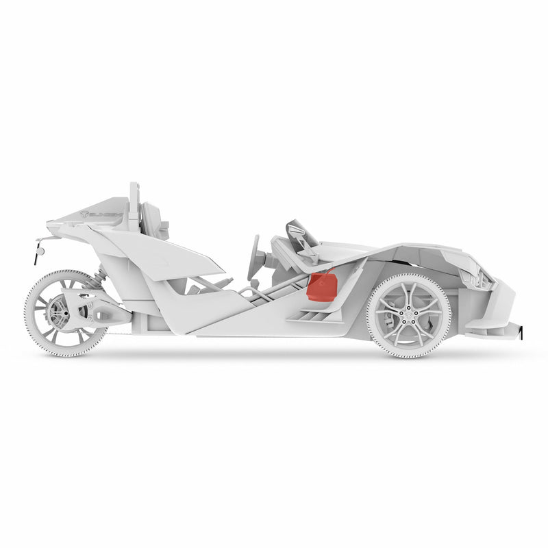 Load image into Gallery viewer, Polaris Slingshot Under Dash Enclosure Loaded | 2 x ZR6.4D Subwoofers | 2015 - 2019