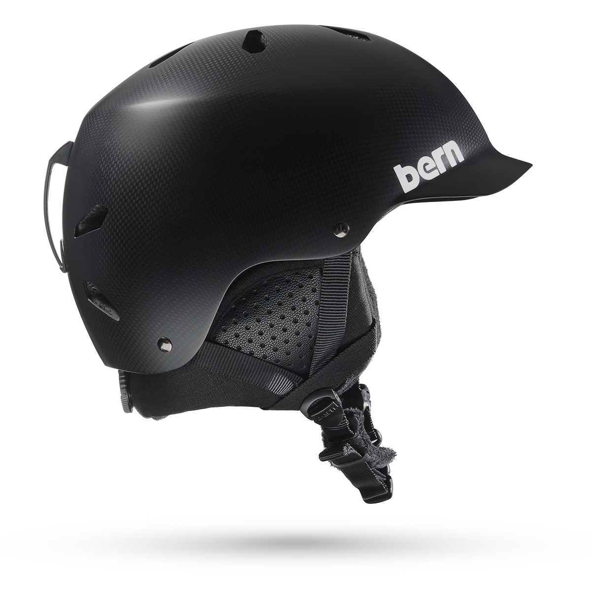 Watts Carbon Fiber Asian Fit Winter Helmet (Barn Deal)