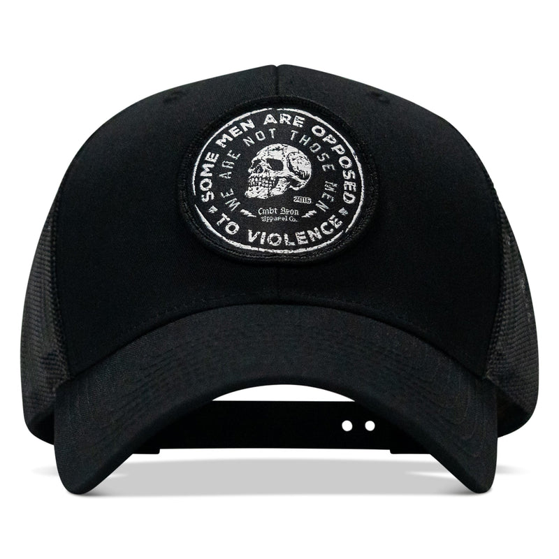 Load image into Gallery viewer, Some Men Are Opposed To Violence Patch Snapback Hat