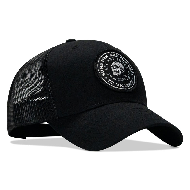 Load image into Gallery viewer, Some Men Are Opposed To Violence Patch Snapback Hat