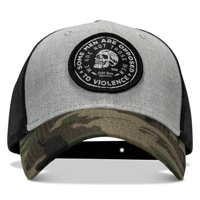 Load image into Gallery viewer, Some Men Are Opposed To Violence Patch Snapback Hat