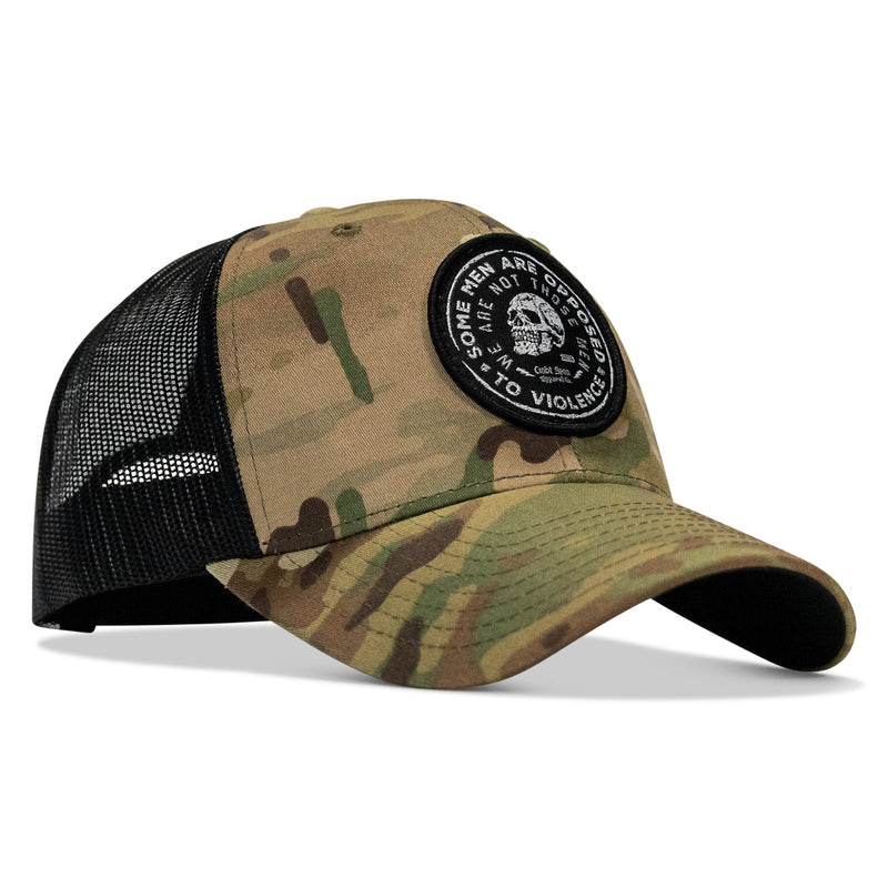 Load image into Gallery viewer, Some Men Are Opposed To Violence Patch Snapback Hat