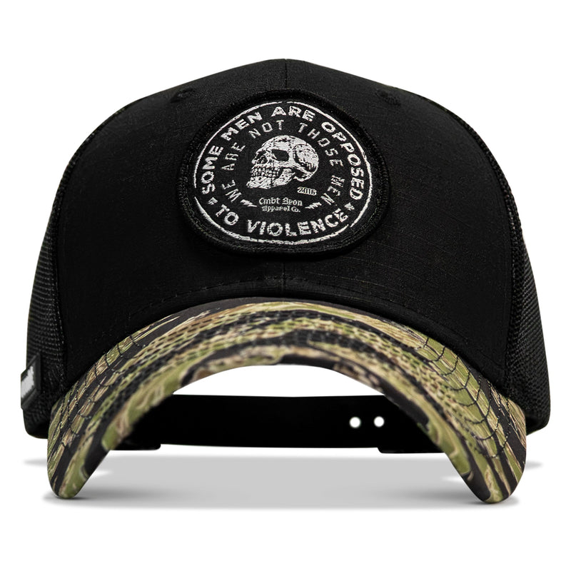 Load image into Gallery viewer, Some Men Are Opposed To Violence Patch Original Ripstop Snapback Hat