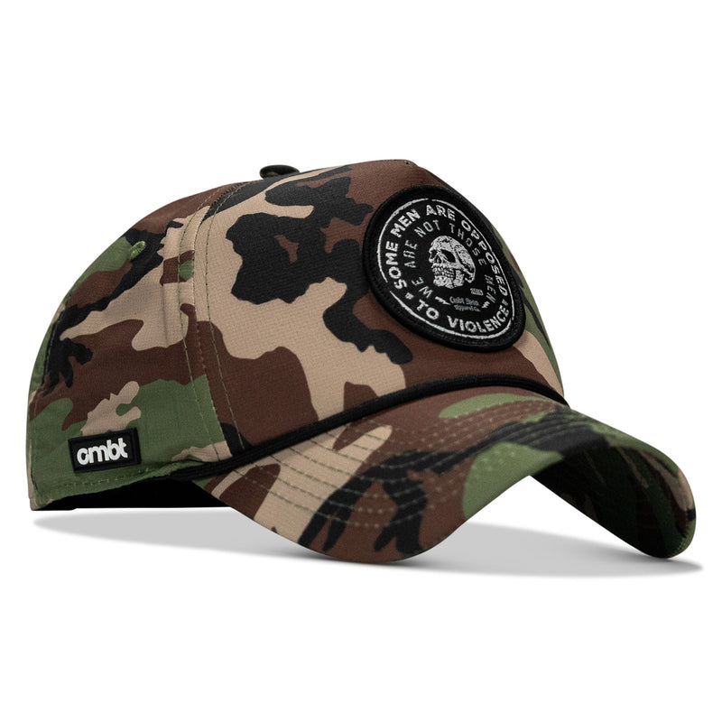 Load image into Gallery viewer, Some Men Are Opposed To Violence Patch Weekender Snapback