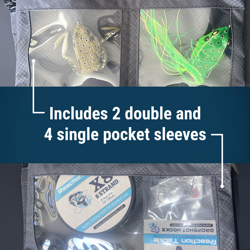 Load image into Gallery viewer, Reaction Tackle Splash Proof Bait Binder and Tackle Storage