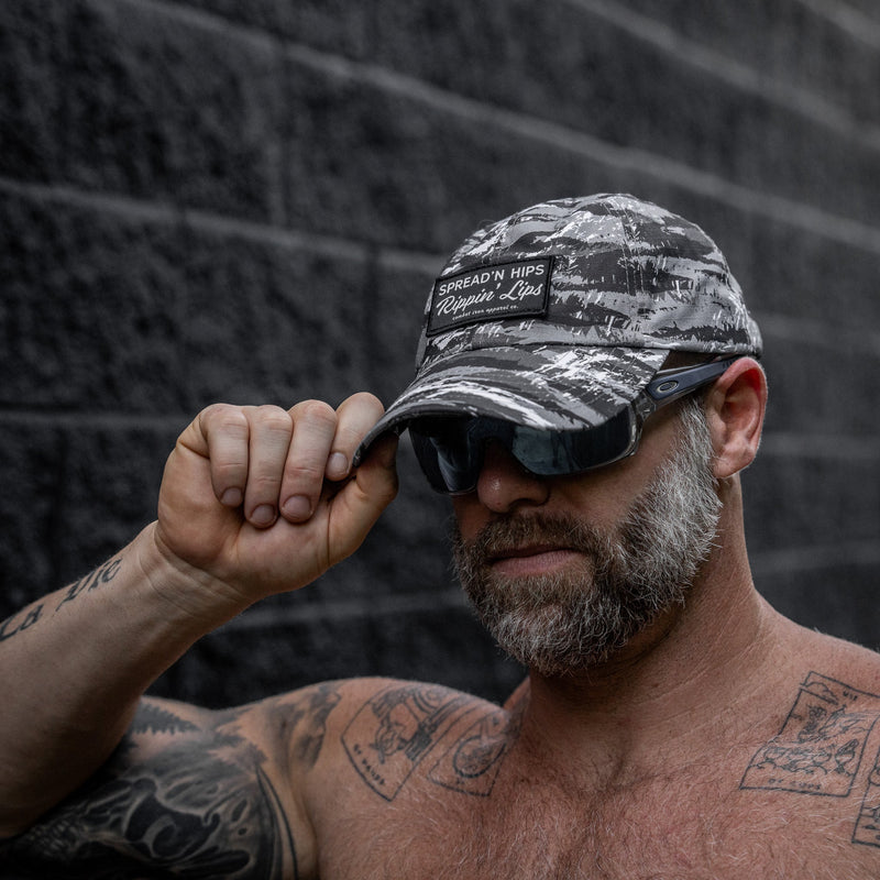 Load image into Gallery viewer, Spreadin' Hips and Rippin' Lips Patch Ripstop Snapback