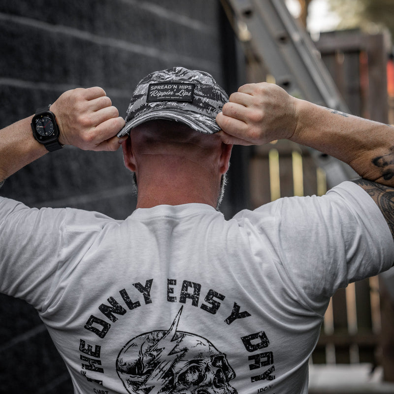 Load image into Gallery viewer, Spreadin' Hips and Rippin' Lips Patch Ripstop Snapback