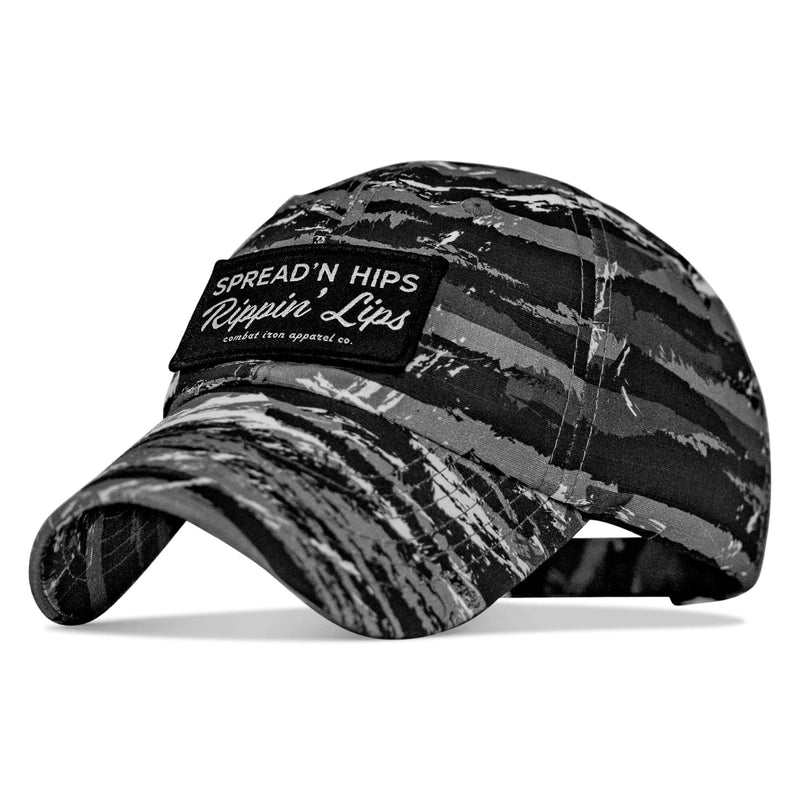 Load image into Gallery viewer, Spreadin' Hips and Rippin' Lips Patch Ripstop Snapback