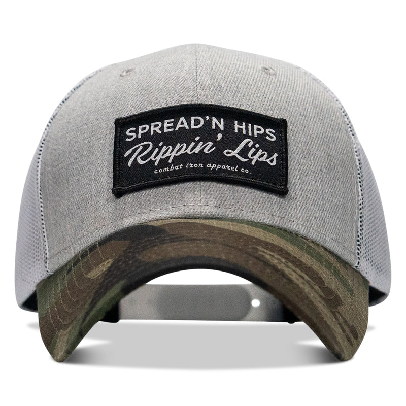 Load image into Gallery viewer, Spreadin' Hips Rippin' Lips Patch Snapback