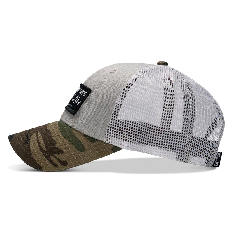Load image into Gallery viewer, Spreadin' Hips Rippin' Lips Patch Snapback