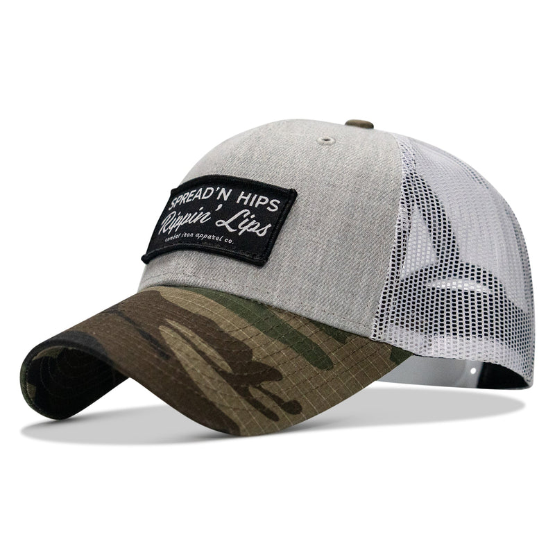 Load image into Gallery viewer, Spreadin' Hips Rippin' Lips Patch Snapback