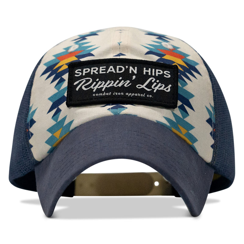 Load image into Gallery viewer, Spreadin' Hips and Rippin' Lips Patch Ripstop Snapback