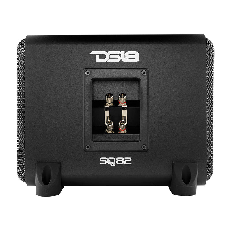 Load image into Gallery viewer, Dual 8" Loaded High End Aluminum Subwoofer Enclosure 300 Watts Rms