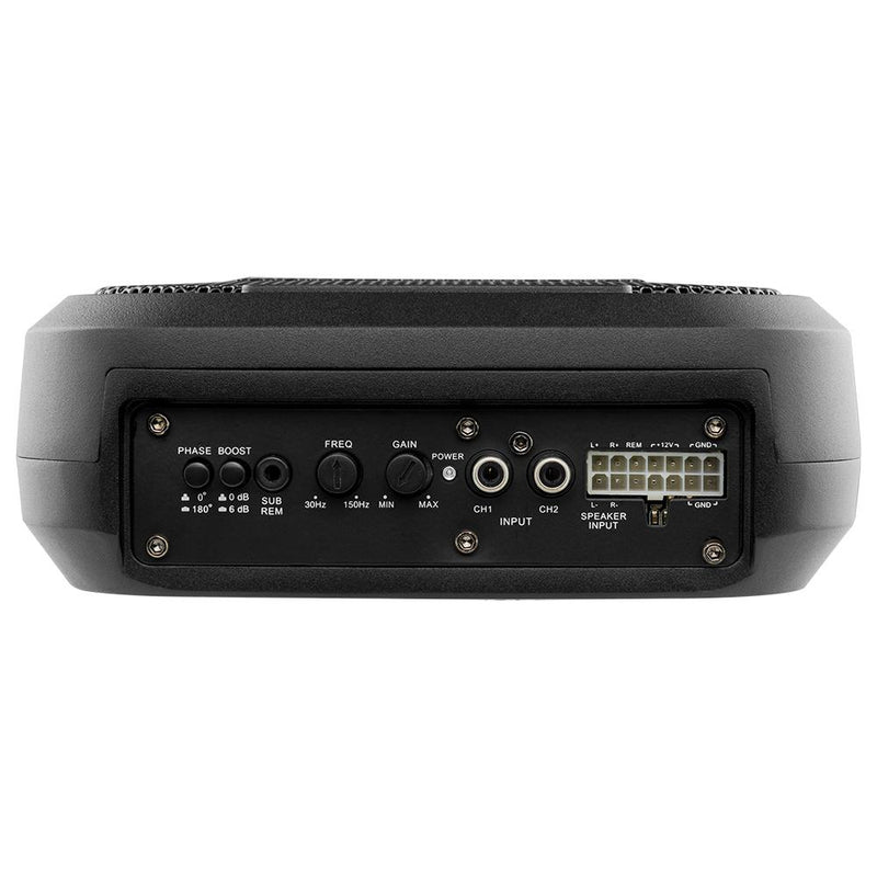 Load image into Gallery viewer, 7x9" Amplified UnderSeat Subwoofer with a 4x6 Radiator 230 Watts Max