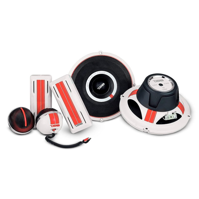 Load image into Gallery viewer, DS18 SQCOMP 6.5" 2 Way Coaxial Speaker