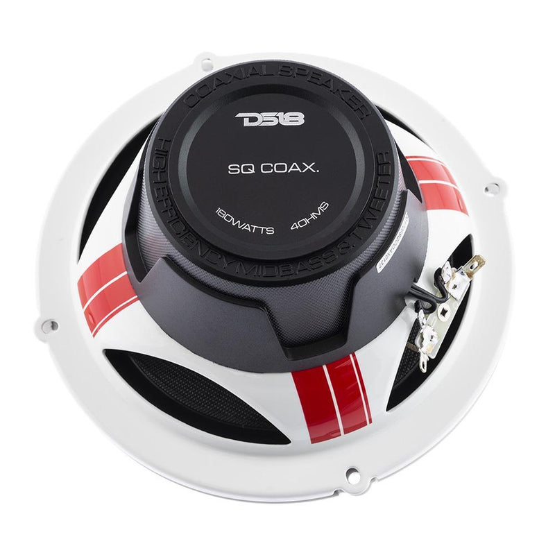 Load image into Gallery viewer, DS18 SQCOAX 6.5" 2 Way Coaxial Speaker 180 Watts