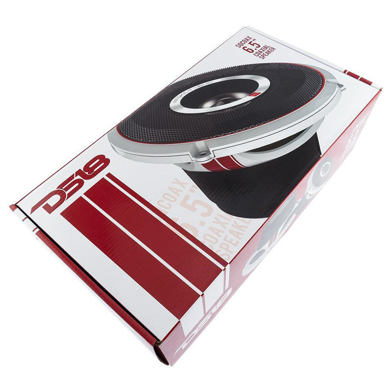Load image into Gallery viewer, DS18 SQCOAX 6.5" 2 Way Coaxial Speaker 180 Watts