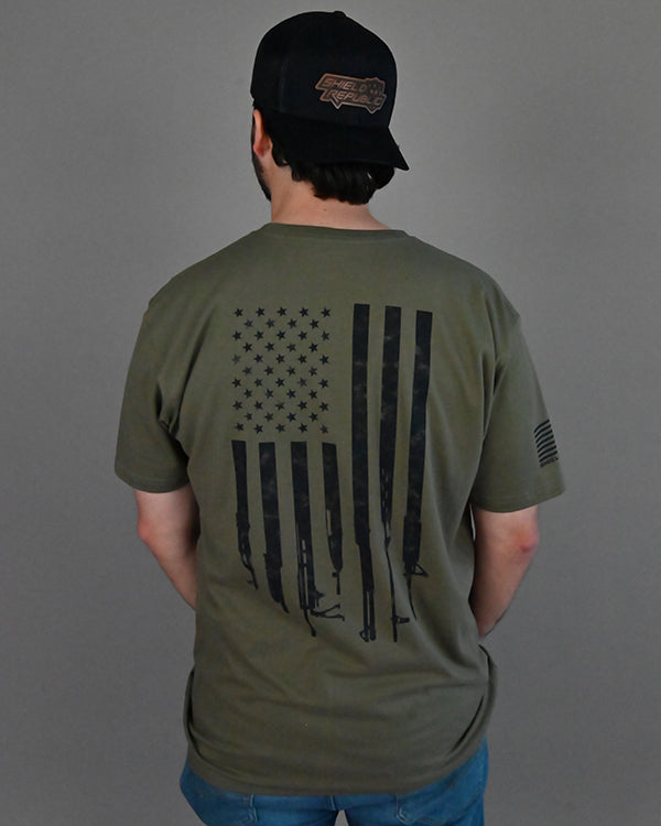 Load image into Gallery viewer, Firearm Flag