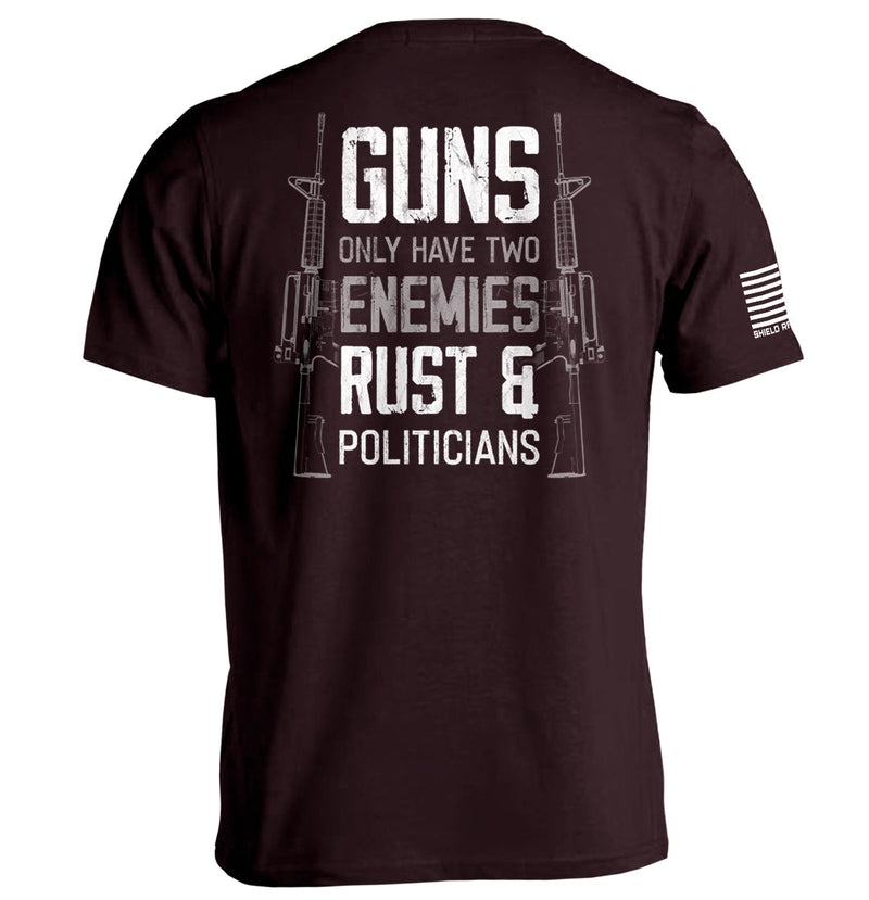Load image into Gallery viewer, Guns Only have Two Enemies Rust & Politicians