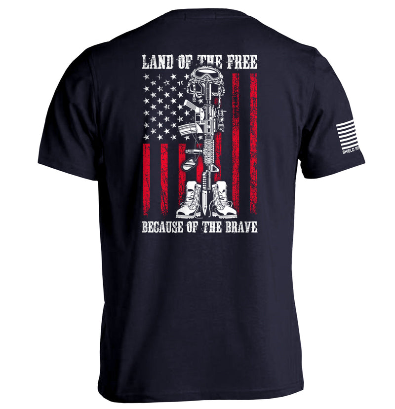 Load image into Gallery viewer, Land of the Free because of the Brave