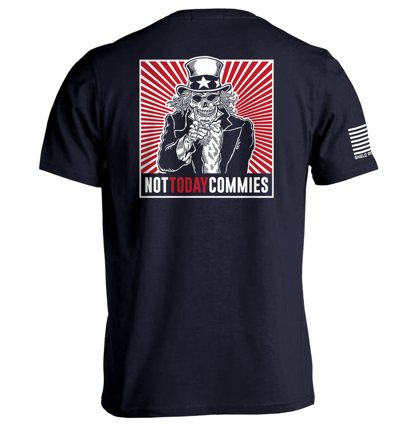 Load image into Gallery viewer, Not Today Commies Uncle Sam (Black)