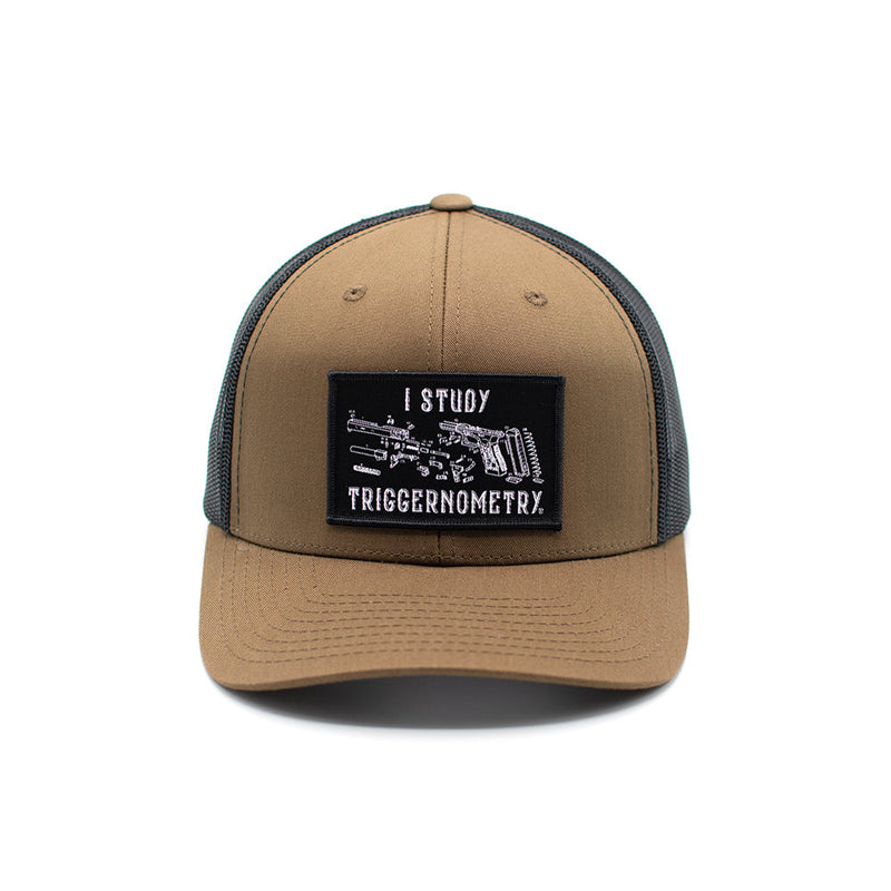Load image into Gallery viewer, I Study Triggernometry Woven Patch Hat