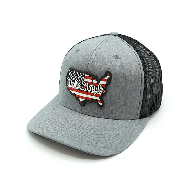 Load image into Gallery viewer, USA Constitution Flag PVC Patch Hat