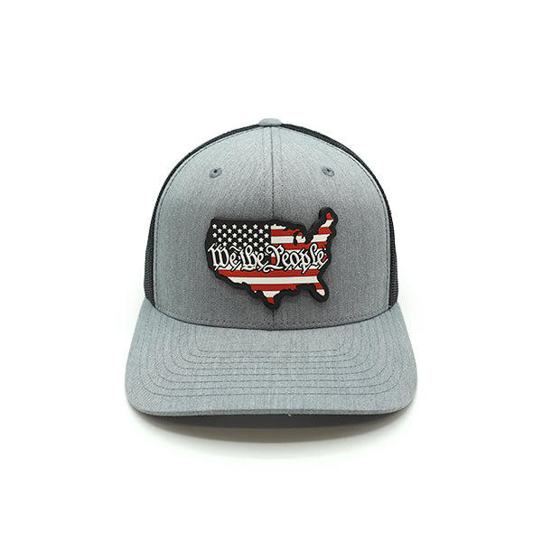 Load image into Gallery viewer, USA Constitution Flag PVC Patch Hat