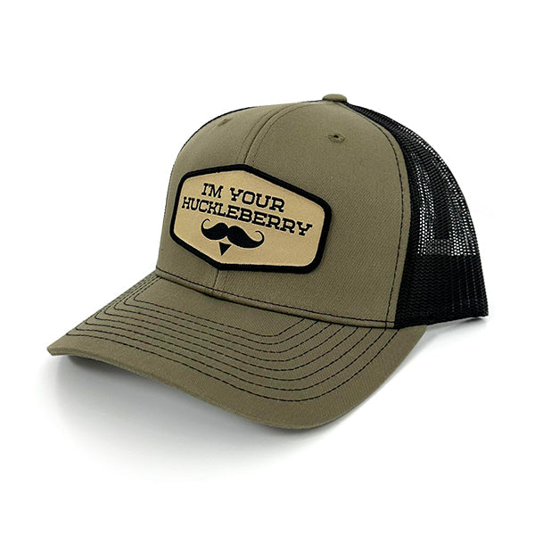 Load image into Gallery viewer, I’m your Huckleberry Woven Patch Hat