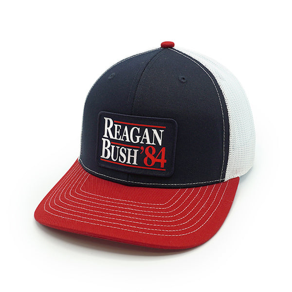 Load image into Gallery viewer, Reagan Bush Woven Patch Hat