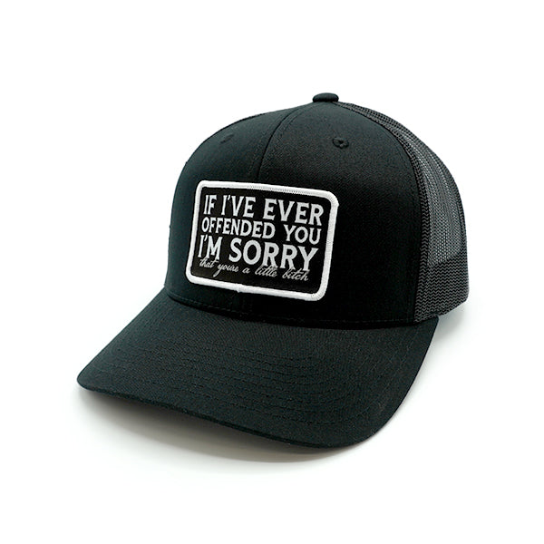 Load image into Gallery viewer, If I’ve Ever Offended You Woven Patch Hat