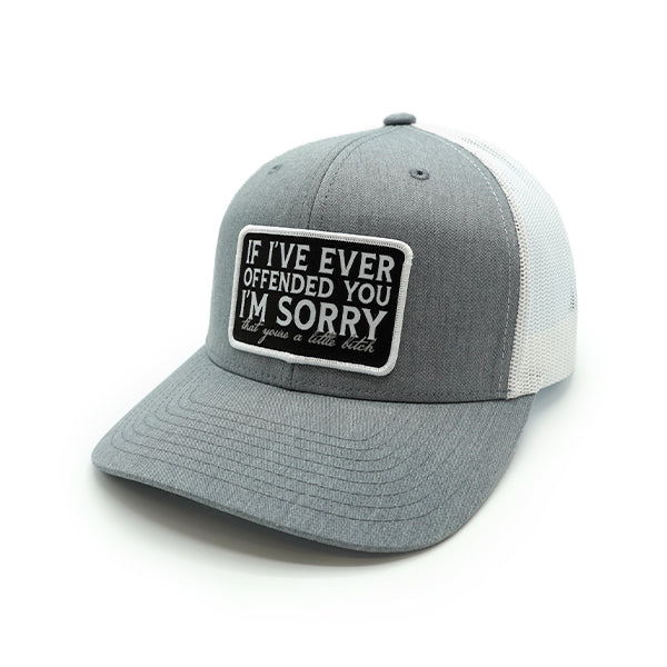 Load image into Gallery viewer, If I’ve Ever Offended You Woven Patch Hat