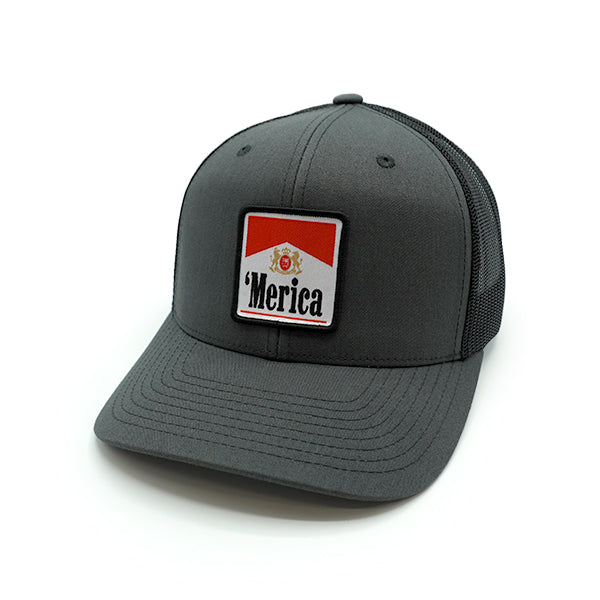 Load image into Gallery viewer, 'Merica, Carton Full of Freedom Woven Patch Hat