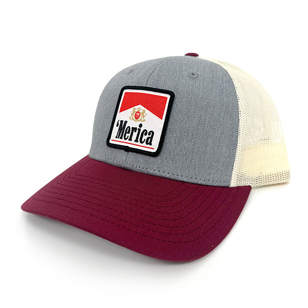 Load image into Gallery viewer, 'Merica, Carton Full of Freedom Woven Patch Hat