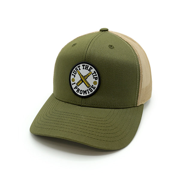 Load image into Gallery viewer, Just the Tip Woven Patch Hat