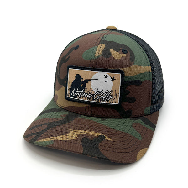 Load image into Gallery viewer, Nature Calls Woven Patch Hat