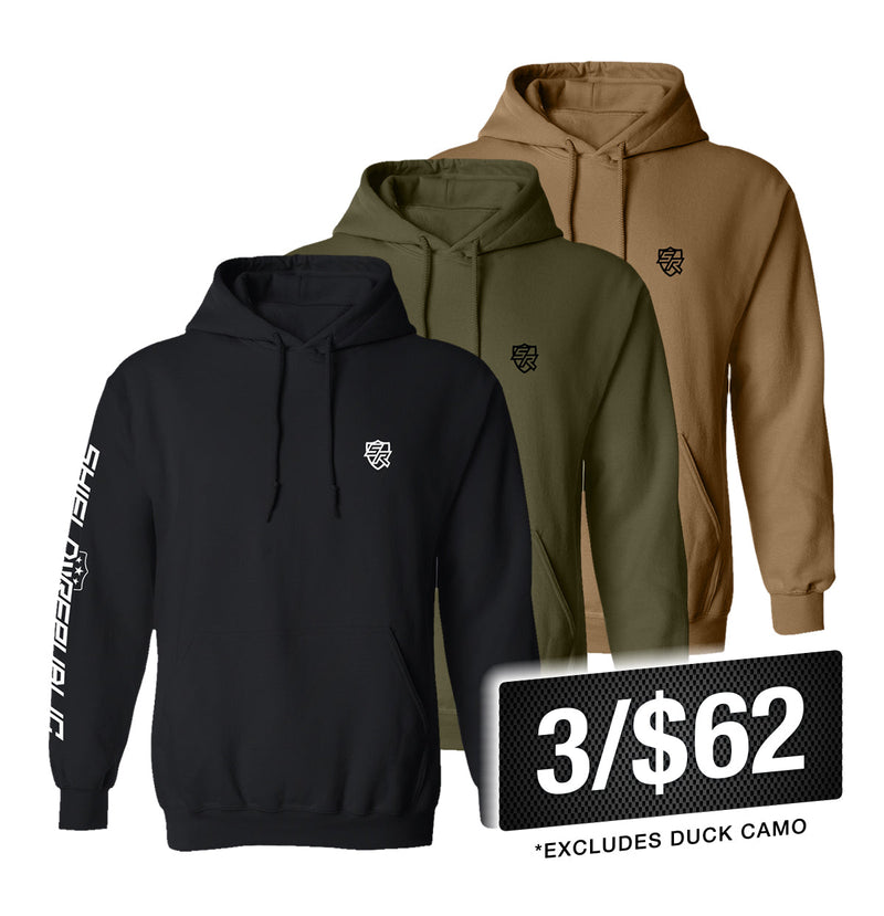 Load image into Gallery viewer, Shield Branded Hoodie