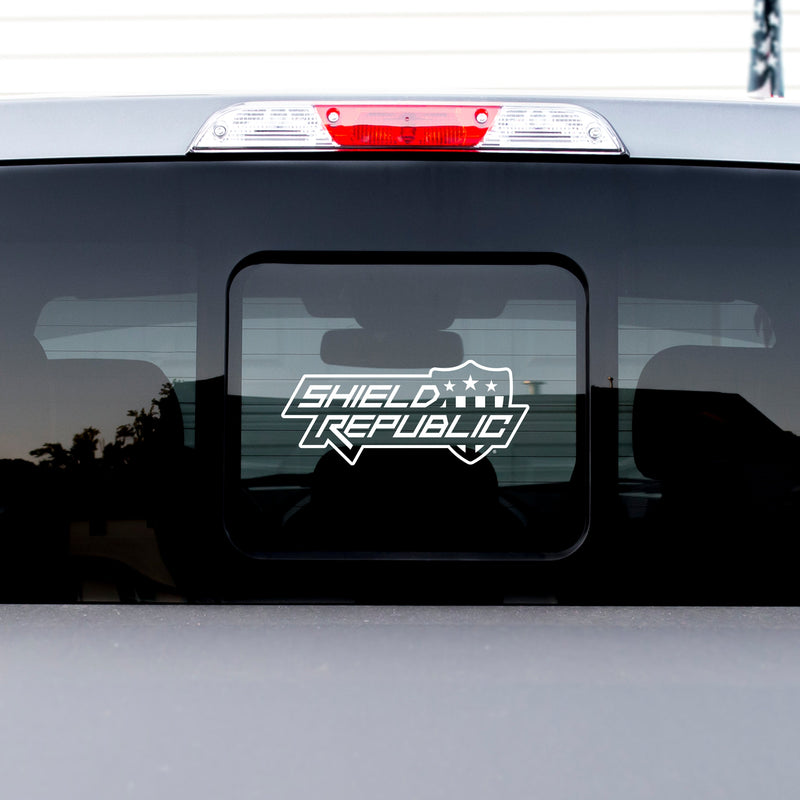 Load image into Gallery viewer, Stacked Logo Vinyl Decal
