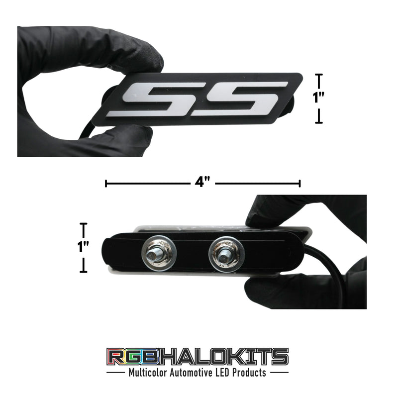 Load image into Gallery viewer, SS LED Emblem Badge: Multicolor Flow (for Chevrolet)