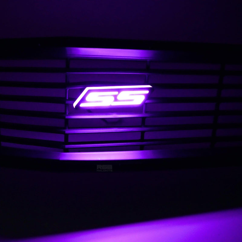 Load image into Gallery viewer, SS LED Emblem Badge: Multicolor Flow (for Chevrolet)
